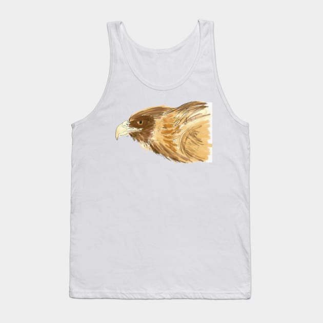 Hawk Eye Tank Top by mjohmy